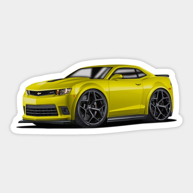 Camaro Sticker by AmorinDesigns